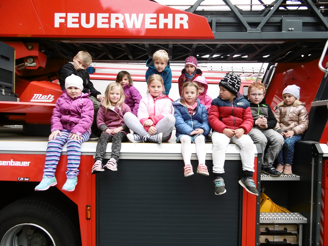 Besuch bei der Feuerwache